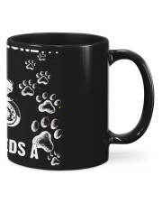 A Man Cannot Survive On Beer Alone He Also Needs A Motorcycle And A Dog Mugs tile