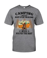 Camping Solves Most Of My Problems Classic T-Shirt tile