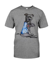 Pitbull - I Love Mom Premium Fit Mens Tee tile