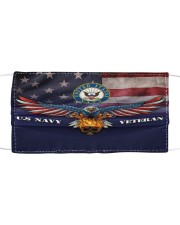 To Dad Eagle US Navy Veteran Cloth face mask front