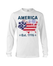 Dogs America Est 1776 Long Sleeve Tee thumbnail