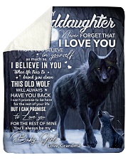 Never forget that I Love You - GM to GD Sherpa Fleece Blanket tile
