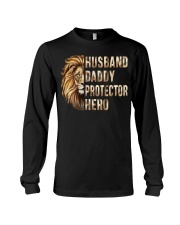 Husband Daddy Protector Hero Long Sleeve Tee tile