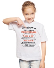 I Have A Freakin' Awesome Grandpa Youth T-Shirt lifestyle-youth-tshirt-front-2