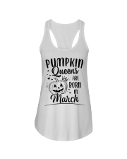 Pumpkin Queens Are Born In March Ladies Flowy Tank thumbnail