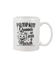 Pumpkin Queens Are Born In March Mug thumbnail