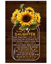 Never Forget That I Love U Mom To Daughter Vertical Poster tile