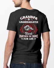 Grandpa And Granddaughter Best Partner In Crime Classic T-Shirt lifestyle-mens-crewneck-back-5