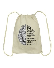 Thanks For Putting Up A Spoiled Ungrateful-To Dad Drawstring Bag tile