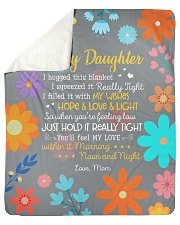 I Hugged This Blanket Squeezed Tight-To Daughter Sherpa Fleece Blanket tile