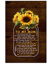 I Am Because You Are - Sunflower Daughter To Mom Vertical Poster tile