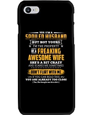 I'm A Spoiled Husband Of A Freaking Awesome Wife Phone Case thumbnail