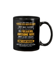 I'm A Spoiled Husband Of A Freaking Awesome Wife Mug thumbnail
