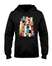 Otters colorful art Hooded Sweatshirt thumbnail
