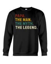 Papa The Man The Myth The Legend - To Dad Crewneck Sweatshirt tile