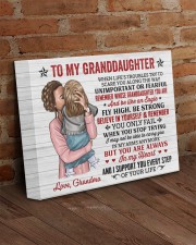 When Life's Troubles Try Scare U To Granddaughter 14x11 Gallery Wrapped Canvas Prints aos-canvas-pgw-14x11-lifestyle-front-09