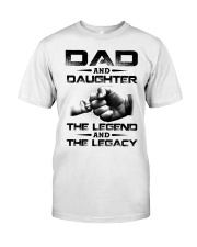 Dad And Daughter The Legend The Legacy Premium Fit Mens Tee tile