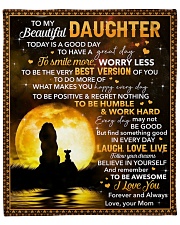 Today Is A Good Day Have Great Day Mom To Daughter Fleece Blanket - 50" x 60" front