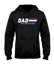Dad A Real American Hero Hooded Sweatshirt thumbnail