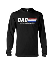 Dad A Real American Hero Long Sleeve Tee thumbnail