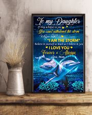 Daughter Dolphin Whisper Back I Am The Storm 11x17 Poster lifestyle-poster-3
