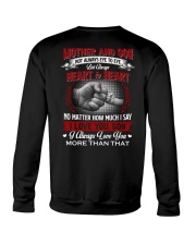 Mother And Son Not Always Eye To Eye Mom To Son Crewneck Sweatshirt tile
