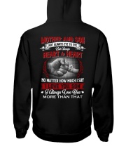 Mother And Son Not Always Eye To Eye Mom To Son Hooded Sweatshirt tile