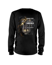 Behind Every Daughter who believes in herself Long Sleeve Tee tile