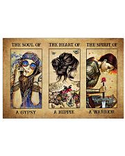 Be Strong Be Brave Be Humble Be Badass Hippie Horizontal Poster tile