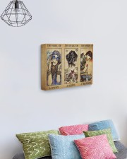 Be Strong Be Brave Be Humble Be Badass Hippie 14x11 Gallery Wrapped Canvas Prints aos-canvas-pgw-14x11-lifestyle-front-02