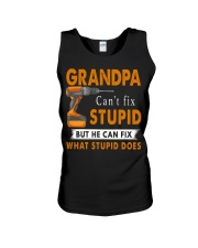 Grandpa Can Fix What Stupid Does Unisex Tank thumbnail