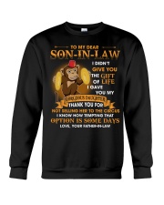 To My Dear Son-In-Law From Father-in-law Crewneck Sweatshirt thumbnail