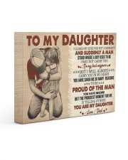 I Closed My Eyes For But A Moment Dad To Daughter 14x11 Gallery Wrapped Canvas Prints front