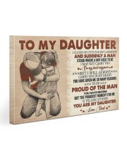 I Closed My Eyes For But A Moment Dad To Daughter Gallery Wrapped Canvas Prints tile