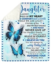 Inside Blanket Is Piece Of My Hear-Mom To Daughter Sherpa Fleece Blanket - 50" x 60" thumbnail