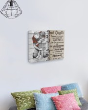 Even When I'm Not Close By Dad To Daughter 14x11 Gallery Wrapped Canvas Prints aos-canvas-pgw-14x11-lifestyle-front-02