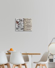 Even When I'm Not Close By Dad To Daughter 14x11 Gallery Wrapped Canvas Prints aos-canvas-pgw-14x11-lifestyle-front-05
