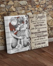 Even When I'm Not Close By Dad To Daughter 14x11 Gallery Wrapped Canvas Prints aos-canvas-pgw-14x11-lifestyle-front-21