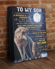 I Closed My Eyes For But A Moment Wolf Mom To Son 11x14 Gallery Wrapped Canvas Prints aos-canvas-pgw-11x14-lifestyle-front-09