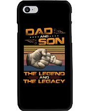 Dad And Son The Legend The Legacy Phone Case tile