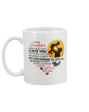 Never Forget That I Love You Dad To Daughter Mug back
