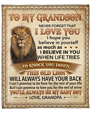 Never Forget That I Love You-Young Lion GP to GS Fleece Blanket - 50" x 60" front