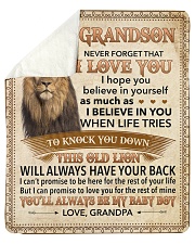 Never Forget That I Love You-Young Lion GP to GS Sherpa Fleece Blanket tile