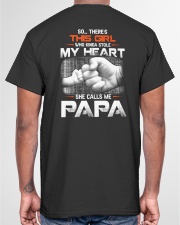 This Girl Who Stole My Heart Calls Me Papa Classic T-Shirt garment-tshirt-unisex-back-04