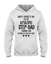 Happy Father's Day to my Amazing Stepdad Hooded Sweatshirt thumbnail