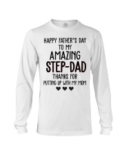 Happy Father's Day to my Amazing Stepdad Long Sleeve Tee thumbnail