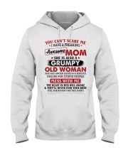 U Can't Scare Me I Have A Awesome Mom To Daughter Hooded Sweatshirt front