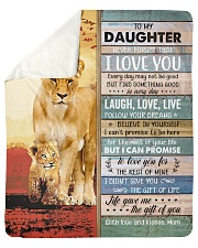 Lion- Never Forget That I Love U Mom-To-Daughter Sherpa Fleece Blanket tile