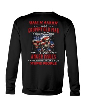 I Am A Grumpy Old Man Have Tattoos Crewneck Sweatshirt thumbnail