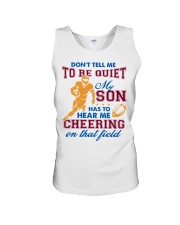 Don't Tell Me To Be Quiet Unisex Tank thumbnail